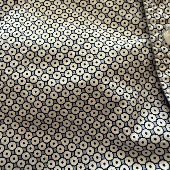 Daniel Cremieux Blue and White Casual Button Down Shirt Size XXL - Picture 3 of 4